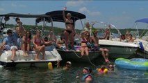 Pro Men Final at the Branson Pro Wakeboard Tour Stop- King of Wake
