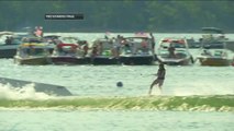 Pro Women Final at the Branson Pro Wakeboard Tour Stop- King of Wake