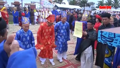 Ngư dân Đà Nẵng tổ chức lễ cầu ngư Cá Ông