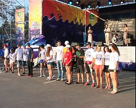 Открытие чемпионата мира по аквабайкам