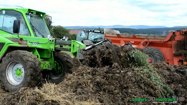 Épandage de Fumier | John Deere 6150R & Merlo P34.7