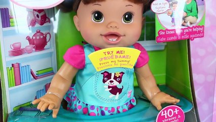 BABY ALIVE Wanna Walk Doll Walking & Talking Baby Doll Toy Review by DisneyCarToys