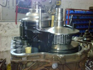 curso de transmissão automática, laboratório e peças