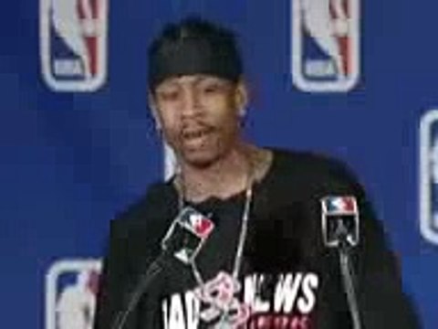 Allen Iverson Funny MVP interview (Relationship with Michael Jackson ????) 2001 NBA