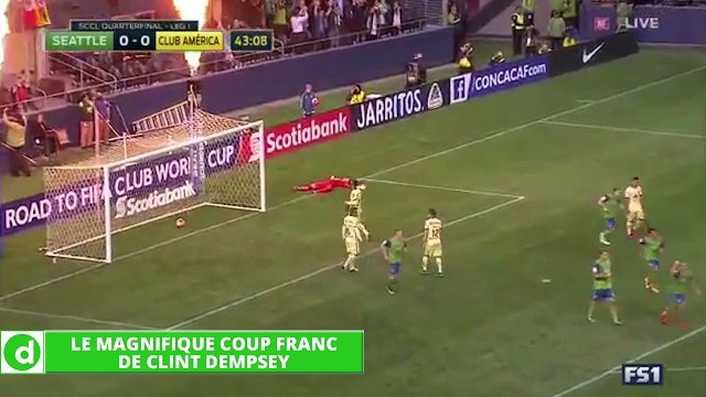 Zap Foot du 24 février: le coup franc de Clint Dempsey, le tifo impressionnant de la Juventus, un jeune du Real marque un but à la Zizou etc.