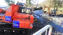 River dredging begins in Cumbria as weather begins to settle