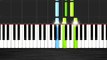 Gravity Falls Theme - EASY Piano Tutorial 50% Speed - Synthesia