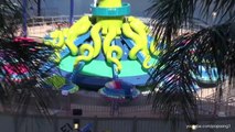 Kang & Kodos Twirl n Hurl Ride Testing at Universal Studios Florida Springfield - The Simpsons