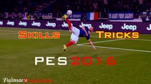 PES 16 ALL SKILLS TUTORIAL Pro Evolution Soccer 2016 || شرح مهارات بيس 16