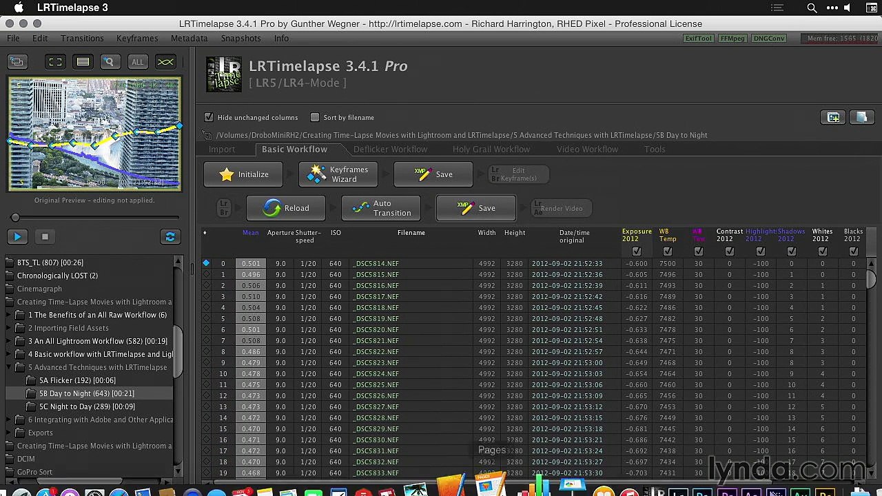035 Refining and exporting the day-to-night time-lapse sequence - Time Lapse Movies