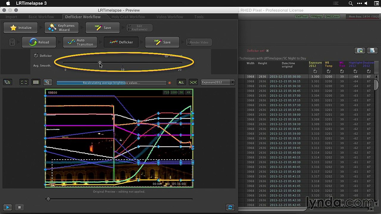 038 Refining a night-to-day time-lapse sequence - Time Lapse Movies with Lightroom and LRTimelapse
