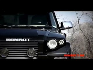 1 Опасный Российский бронированный автомобиль Комбат Т-98 Hammer отдыхает