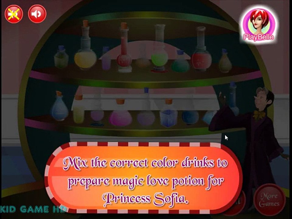 PRINCESA SOFIA | Princess Sofia And Cedric Love Potion | SOFIA THE FIRST | KID GAME HD