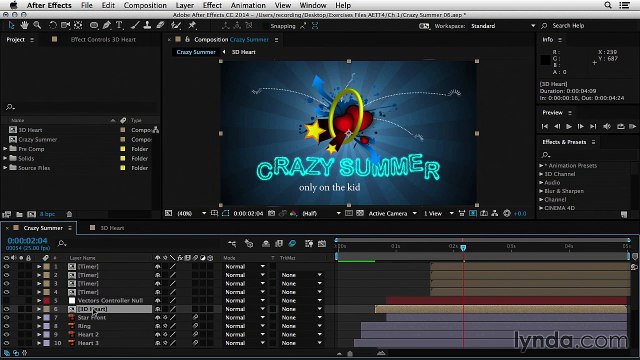 008 Creating 3D extruded shapes - After Effects Techniques