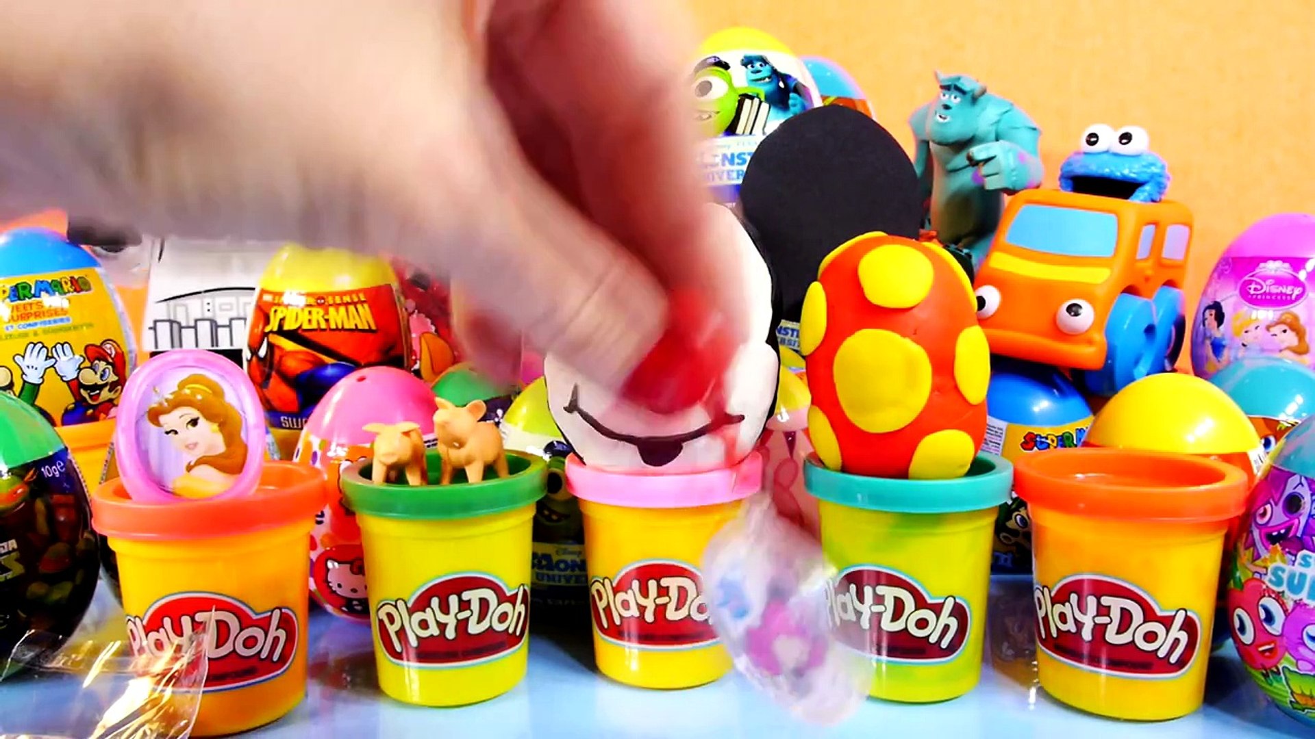 princess play doh eggs