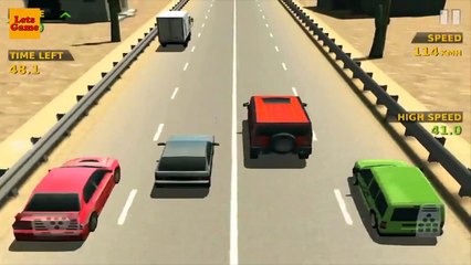 Jeux de course de voiture - dessin animé cars