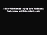 [PDF] Balanced Scorecard Step-by-Step: Maximizing Performance and Maintaining Results Download
