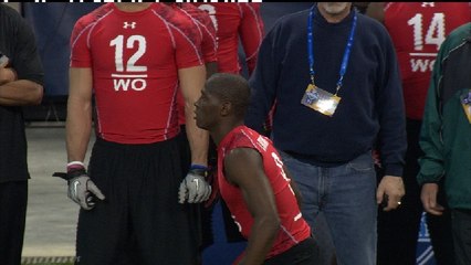 2010 Combine workout: Antonio Brown