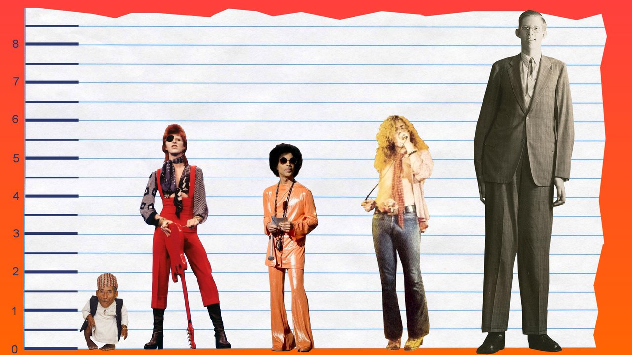 How Tall Is David Bowie? - Height Comparison!