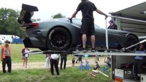 Aston Martin Vulcan Sound Crazy Burnout and Revs!