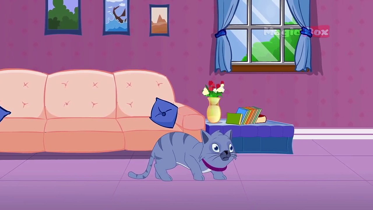 Meow Meow (Cat) - Bala Anandam - Telugu Nursery Rhymes/Songs For Kids