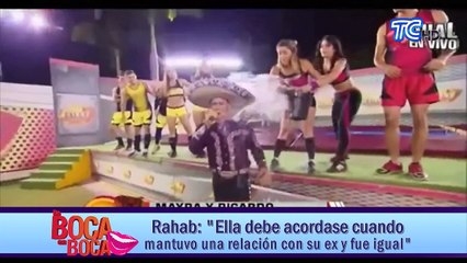 Rahab le dice a Mayra “Dedícate a competir y no a fijarte en la relación de los demás”