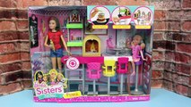 Barbie Pizzeria NEW Playset with Play Doh Pizza, Elsas Frozen Kids and Playdough Food