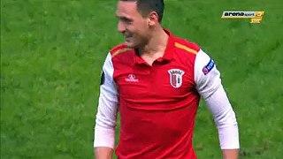 2-2 Nikola Stojiljković Goal UEFA  Europa League  1-16 Final - 24.02.2016, Sporting Braga 2-2 FC Sion