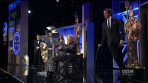 SACHA BARON COHEN Kills Presenter & Accepts Award (Extended) - 2013 Britannia Awards on BBC AMERICA
