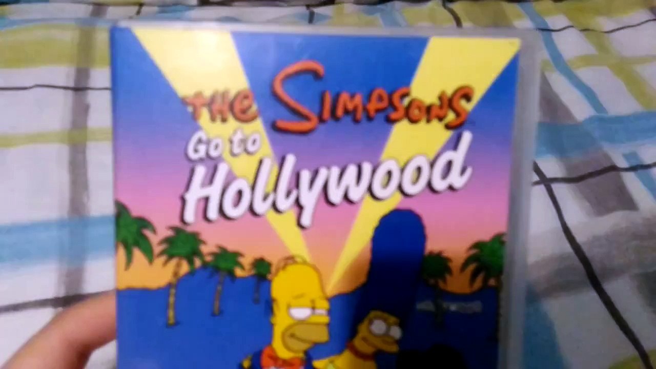 The Simpsons Goes to Hollywood UK Retail VHS Release