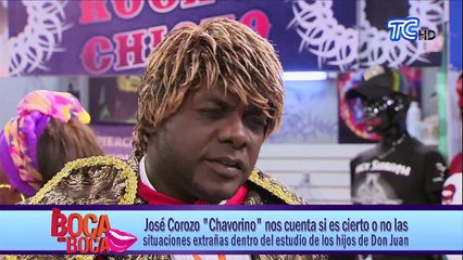 José Corozo “Chavorino” nos cuenta si es cierto o no las situaciones extrañas dentro de estudio de Los Hijos de Don Juan