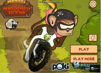 Monkey Motocross Island Games for Kids