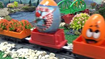 Learn Colours Surprise Eggs Play Doh Thomas and Friends Peppa Pig Cars Shopkins Pooh Orang