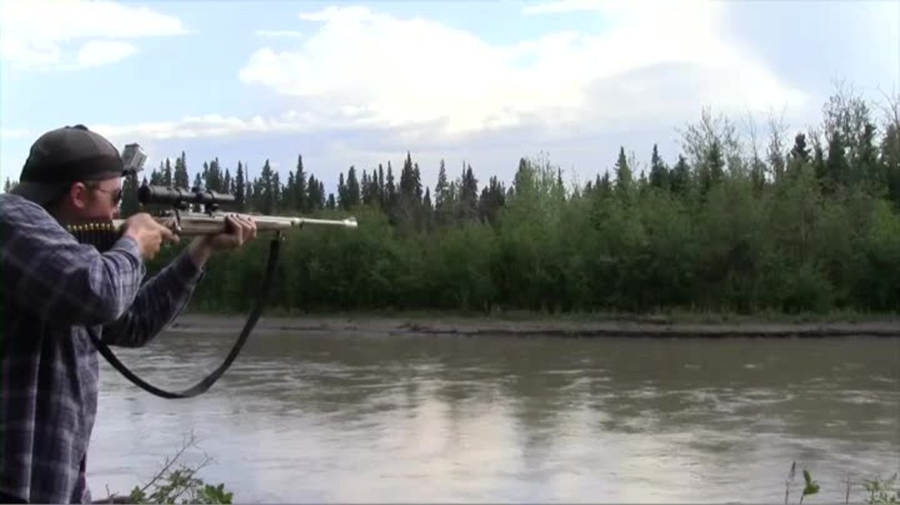 Live Hunt AK: The .375 Ruger Clay Pigeon Shoot