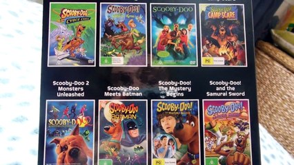Scooby Doo 8 Movie DVD Boxset Unboxing