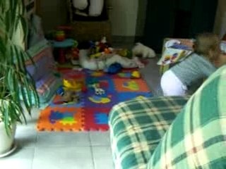 Premiers pas d'Alizée