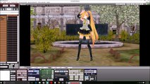 How To Use MMD Models, motion, music, stages, effects, etc (Real time)