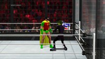 Beast Boy vs Robin (Teen Titans) - EPIC BATTLE - WWE 2K15