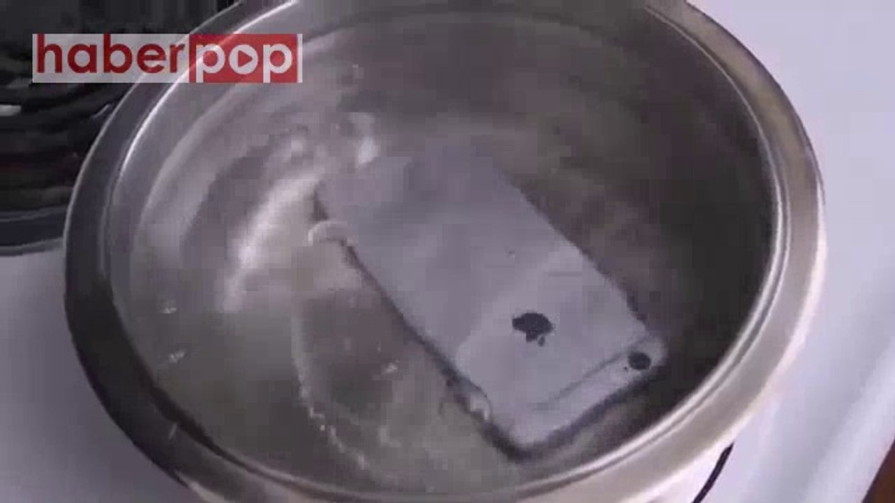 iPhone kaynar suya atılırsa ne olur