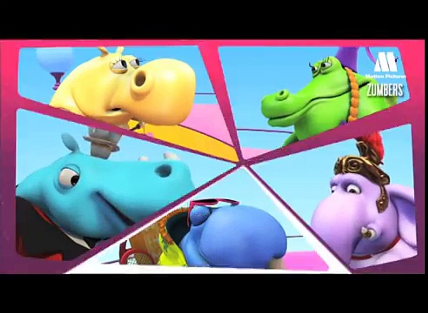 French numbers, learn with kids. Educational cartoon series