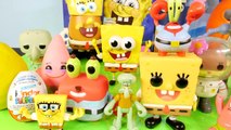 Spongebob Squarepants Full Pop Figure Set   Play Doh Eggs Kinder Surprise Egg Disney Cars Toy Club