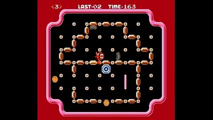 Nintendo NES- Clu Clu Land gameplay