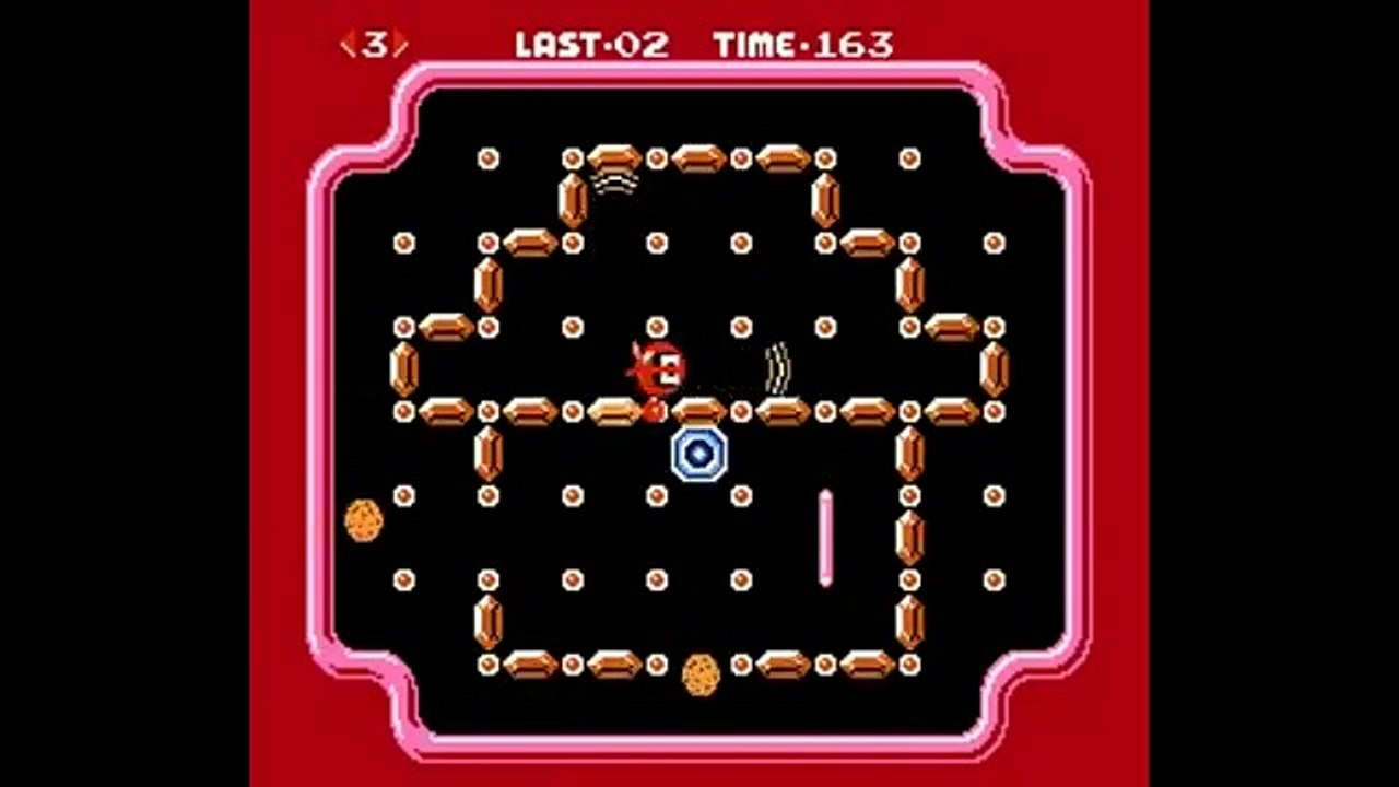 Nintendo NES- Clu Clu Land gameplay