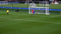 Chelsea’s Kasey Palmer trolls Valencia’s keeper after the UEFA Youth League win