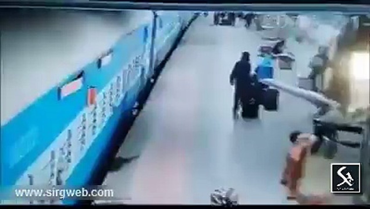 Shocking incident on train caught on CCTV