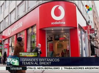 Grandes empresarios del Reino Unido temen al Brexit