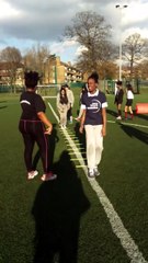 Great to see the girls participating and enjoying #sport at the @JasonRobertsFdn event here in #brent for #JRFWomen