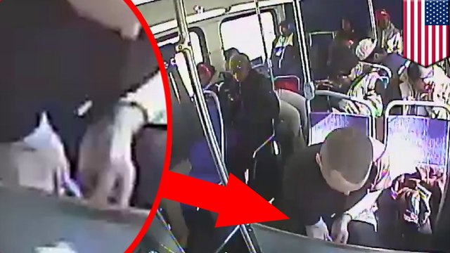 Cop saves man who overdoses on heroin while riding public bus