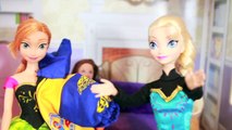 Frozen Anna & Kristoff Cleaning Disney Barbie Parody Maid Princess Cinderella AllToyCollec