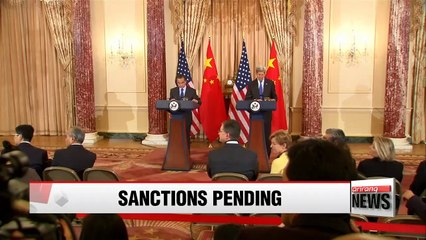 U.S., China close to final agreement on N. Korea sanctions resolution